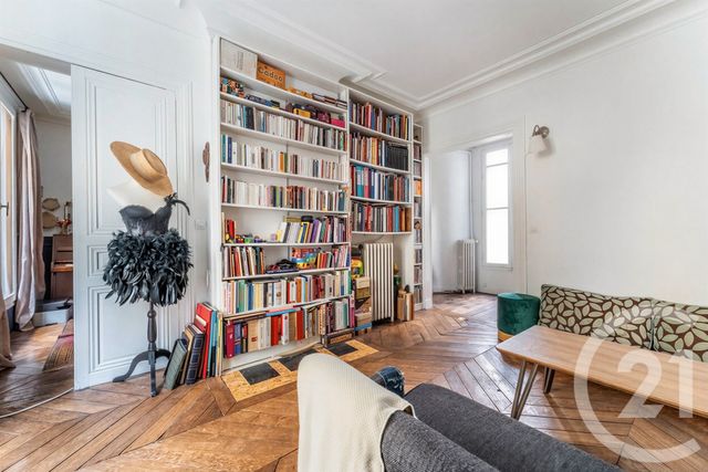 Appartement T3 à vendre - 3 pièces - 45.0 m2 - PARIS - 75006 - ILE-DE-FRANCE - Century 21 Odéon Saint-Sulpice
