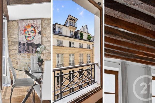 Appartement T2 à vendre - 2 pièces - 34.0 m2 - PARIS - 75006 - ILE-DE-FRANCE - Century 21 Odéon Saint-Sulpice
