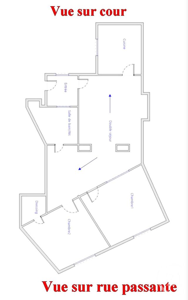 Appartement à vendre - 3 pièces - 96.2 m2 - PARIS - 75009 - ILE-DE-FRANCE - Century 21 Odéon Saint-Sulpice