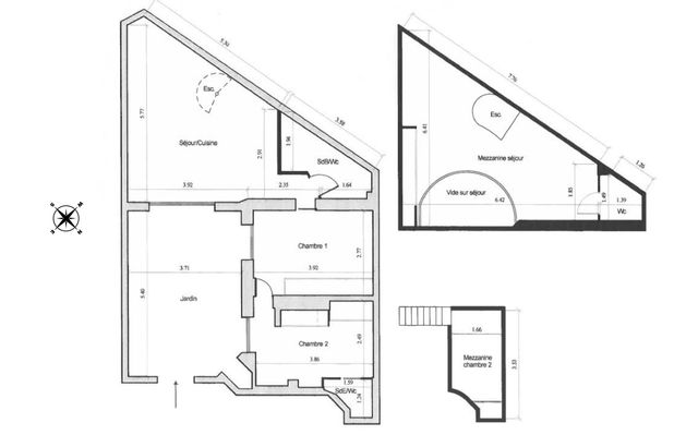 Appartement T4 à vendre - 4 pièces - 78.0 m2 - PARIS - 75005 - ILE-DE-FRANCE - Century 21 Odéon Saint-Sulpice