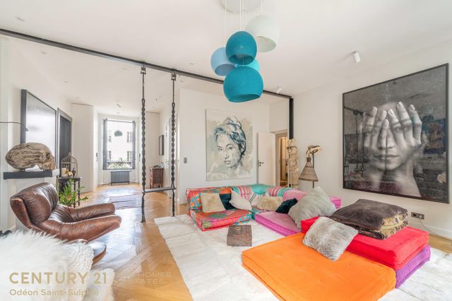 Appartement T7 à vendre - 7 pièces - 170.03 m2 - PARIS - 75006 - ILE-DE-FRANCE - Century 21 Odéon Saint-Sulpice