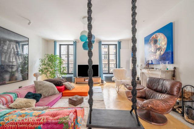 Appartement T7 à vendre - 7 pièces - 170.03 m2 - PARIS - 75006 - ILE-DE-FRANCE - Century 21 Odéon Saint-Sulpice