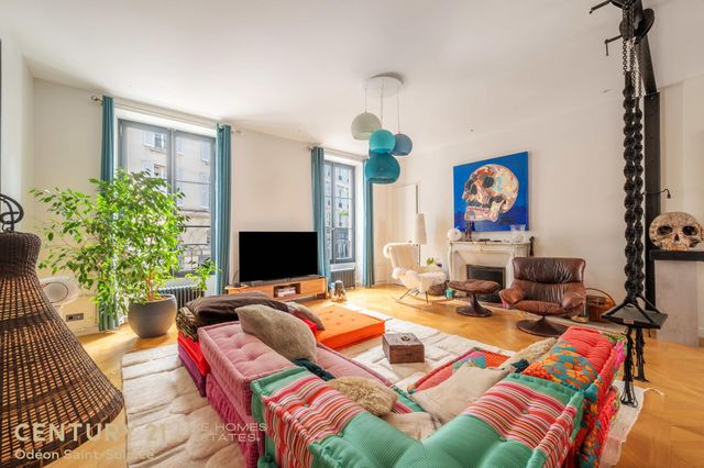 Appartement T7 à vendre - 7 pièces - 170.03 m2 - PARIS - 75006 - ILE-DE-FRANCE - Century 21 Odéon Saint-Sulpice