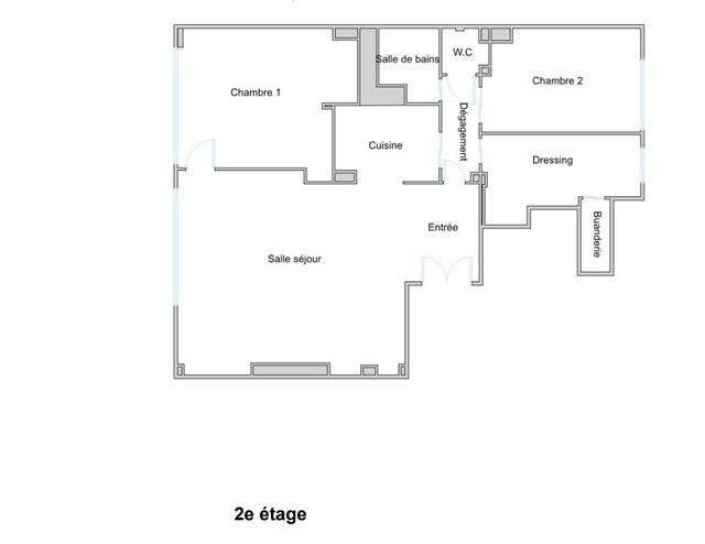 Appartement F4 à vendre - 5 pièces - 100.55 m2 - PARIS - 75016 - ILE-DE-FRANCE - Century 21 Odéon Saint-Sulpice