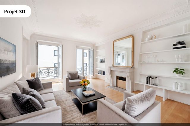Appartement T3 à vendre - 3 pièces - 73.11 m2 - PARIS - 75006 - ILE-DE-FRANCE - Century 21 Odéon Saint-Sulpice
