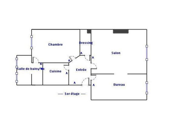 Appartement T3 à vendre - 3 pièces - 47.0 m2 - PARIS - 75007 - ILE-DE-FRANCE - Century 21 Odéon Saint-Sulpice