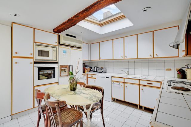 Appartement T5 à vendre - 5 pièces - 154.21 m2 - PARIS - 75007 - ILE-DE-FRANCE - Century 21 Odéon Saint-Sulpice