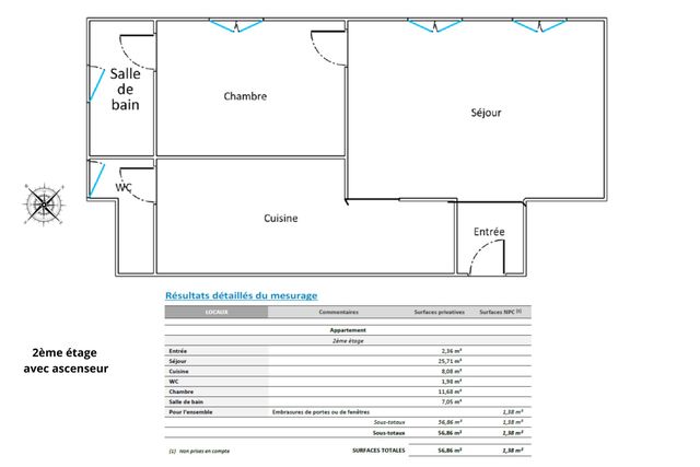 Appartement T2 à vendre - 3 pièces - 57.0 m2 - PARIS - 75007 - ILE-DE-FRANCE - Century 21 Odéon Saint-Sulpice